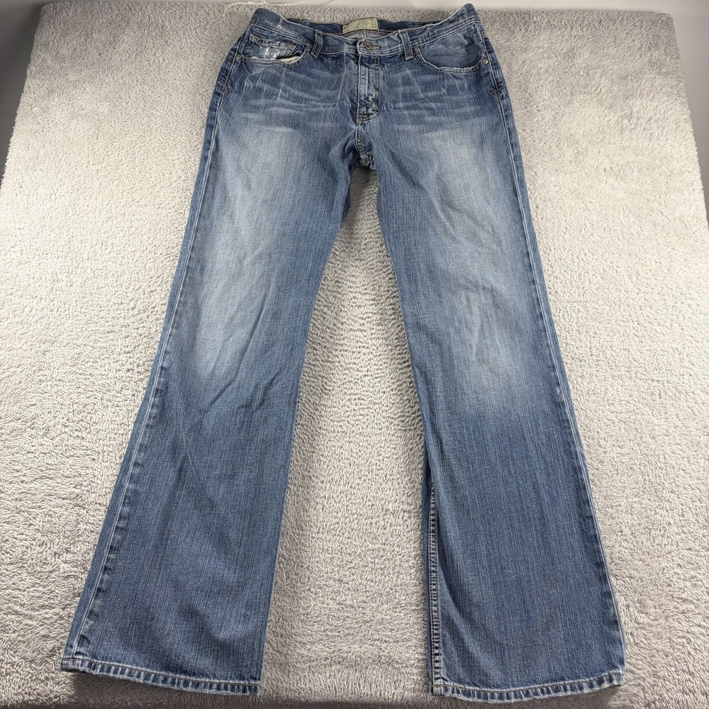 Vintage Y2K BKE Low Rise Bootcut‎ Jeans Mens 36x36 (Fits 32x34.5) Wide Leg Faded